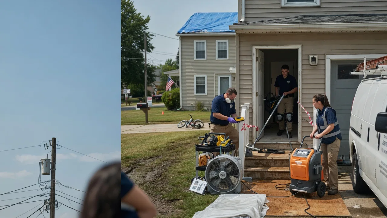 Water Damage Repair in Woodland, IL near me